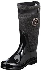 Vista 32-R6, Damen Gummistiefel, Grau (anthrazit), EU 36