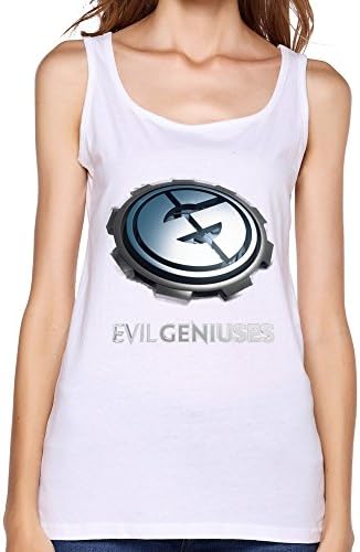 QIANMY Women's Evil Geniuses Logo Tank Top Size L