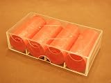 8 Gram Chips 100, Red in acrylic box
