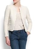 Mango Women’s Decorative Fringed Jacket