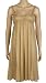 CRINKLE SILK CHIFFON CAMISOLE DRESS