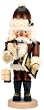 German Nutcracker - Santa Claus and Teddy Bear German Nutcracker - Santa Claus and Teddy Bear
