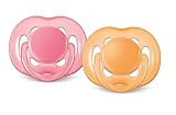 Philips Avent SCF178/24 BPA Free Free-Flow Soothers (6-18 Months) 2 Pack