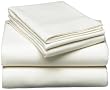 Pinzon 160-Gram Solid Flannel King Sheet Set, Cream