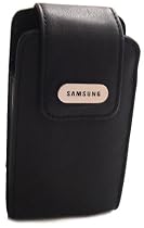 Samsung SGH-D900 / SGH-i607 Blackjack OEM Original Leather Case / Pouch, With Belt Clip - WT17200000115