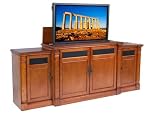 Adonzo Tv Lift Cabinet for Tvs up to 55 with Side Cabinets