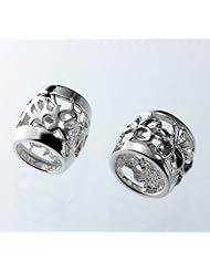 Silver Hawaiian Jewelry 2 Barrel Charm