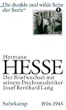 Produkt-Bild: Die dunkle und wilde Seite der Seele. Briefwechsel mit seinem Psychoanalytiker Josef Bernhard Lang. 1916-1944.