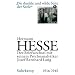 Die dunkle und wilde Seite der Seele. Briefwechsel mit seinem Psychoanalytiker Josef Bernhard Lang. 1916-1944.