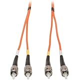 Tripp Lite Duplex Multimode 62.5/125 Fiber Patch Cable (ST/ST), 2M (6-ft.)(N302-006)