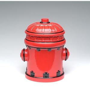 Cookie Jar- Fire Hydrant dog by