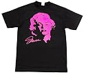 Pink Marilyn Monroe Cotton T-Shirt- Black