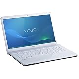 Sony VAIO VPC-EC1M1E Ordinateur Portable 17,3" Intel Core i3 500 Go RAM 4096 Mo Windows 7 ATI Mobility Radeon HD 5470 Blancpar Sony