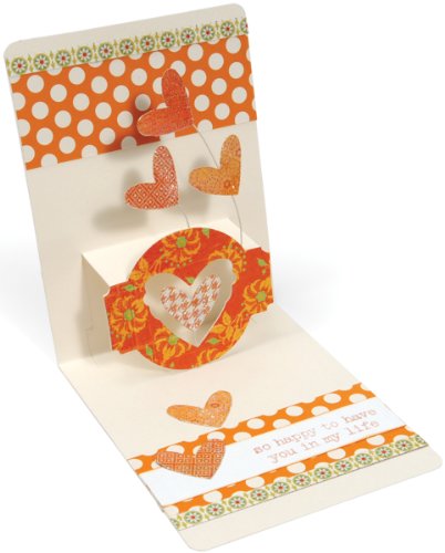 Sizzix Pop 'n Cuts XL Die Set - Card, Horizontal A2 with Circle Label, 3-D (Pop-Up) by Karen Burniston