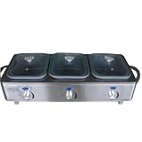 Nostalgia 3 Station Buffet Server S/S BCS998