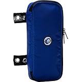 Case-it The Pouch Zippered Pencil Case with Grommets, Blue, PLP-02-BLU