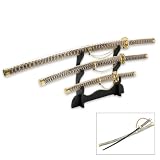 Snakeskin 3 pc Sword Katana Set