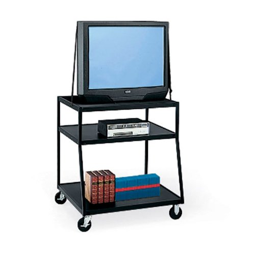 Bretford BBUL4440-M5 UL Listed TV Cart with 3-Outlet Electrical Unit for 36