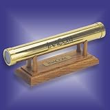 Brass Kaleidoscope W/ Wood Pegged Stand