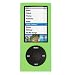 GTMax Green Rubberized Snap on Crystal Cover Case for Apple iPod nano 16GB 8GB 5th 5G Generation NEWEST MODEL