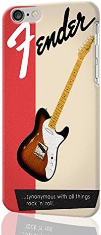 Fender All Things Rock N Roll Custom Diy Unique Image Durable 3D Case Iphone 6 - 4.7" Hard Case Cover