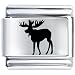 Moose Laser Charm Italian