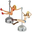 Dashboard Babe Pole Dancer - Swinging Girl Hot Car Accessory Toy from Karnova Corp.