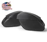 New Genuine Kawasaki Motorcycle Saddlebags / Alamo Saddlebags / Fits Most Kawasaki Vulcan Models / Pt # K53000-204A