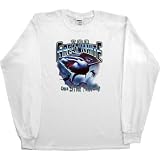 Mens Long-Sleeve T-Shirt : THE GREAT WHITE - ONCE BITTEN TWICE SHY