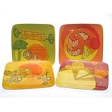Appetizer Assorted Dinner Plate (Set of 4)