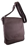 Picard Angelo 6805 Taupe Leder Messengertasche aus Kalbsleder