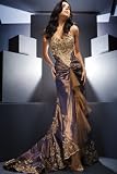 Beaded Strapless Evening Gowns by Tony Bowls Evenings