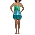 Xhilaration&reg; Juniors Swim Tie Dye Terry Swim Cover-up - Yellow