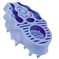 KONG ZoomGroom, Dog Grooming Toy, Boysenberry