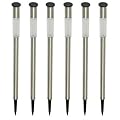 6 x Solarleuchten Garten Solar Solarlampe Neu