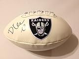 Oakland Raiders DARREN MCFADDEN Signed Autographed Logo Football COA