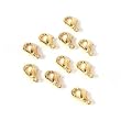Beautiful Gold Plated Curved Lobster Clasps 12mm (10)