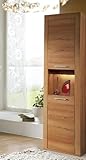 Stauraumschrank Vitrine GRACE kernbuche