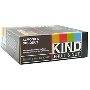 Kind Fruit & Nut Almond & Coconut 12 - 40g/1.4 oz bars [480g (16.8 oz)]