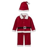 Cherokee Baby Really Red NBB Fur Trim Suit - 6 Months