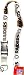OAKLAND RAIDERS BREAKAWAY VELCRO NYLON LANYARD