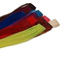100% Human Hair Streaks 14"