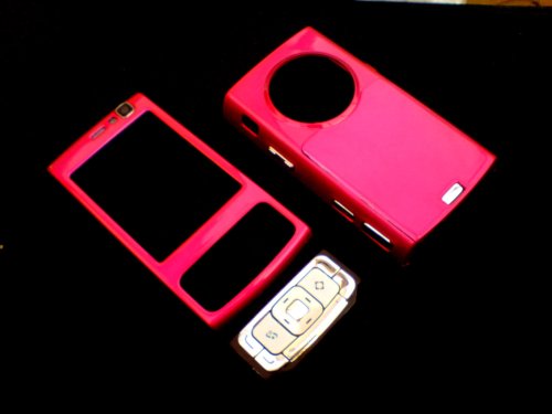 KMS DIRECT - OEM N95 Style-up Housing Fascia cover For The Nokia N95 With Keyboard - PINK