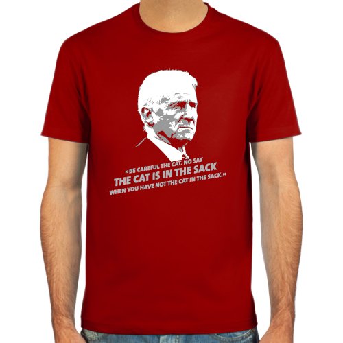 T-Shirt Giovanni Trapattoni ::: Farbauswahl: deepred, schwarz, oliv oder navy ::: Fußball-Kult