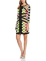 Almatrichi Vestido Capella Spider (Negro / Verde)