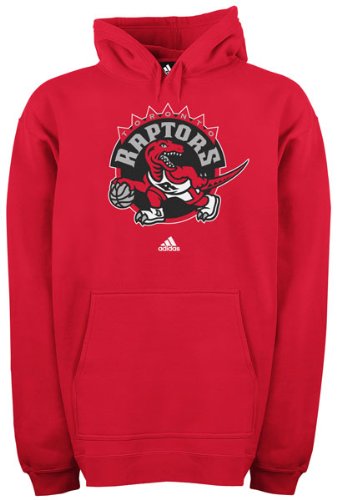 Toronto Raptors adidas Primary Logo Hooded Sweatshirt