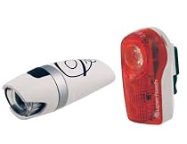 Smart Lunar 25 Lux Front with 1/2 Watt Rear Light Set (Batt.Inc.)