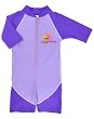 Girls SpongeBob or Dora Short Sleeve UV Sun Protective Sun Suit (UPF 50+)
