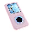 Sandisk Sansa E200, E250, E260, E270, E280, E200r, E250r, E260r, E270r, E280r Mp3 Player Pink Silicone Skin Cover Case