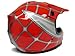TMS Youth Kids Red Spider Net Dirt Bike Atv Motocross Helmet W/goggles/gloves (Small)
